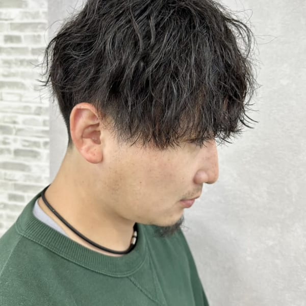 緩めツイストパーマ|full bloom