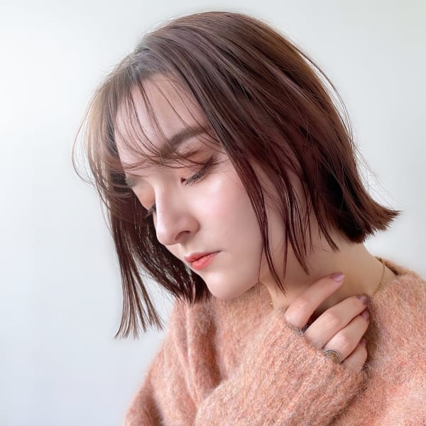 大人ボブ【20代30代40代に人気】|LaBless 天王寺 SmartSalon オージュア認定サロン 髪質改善/ヘッドスパ