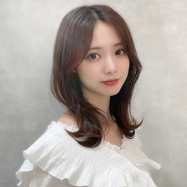 韓国風 モテヘア