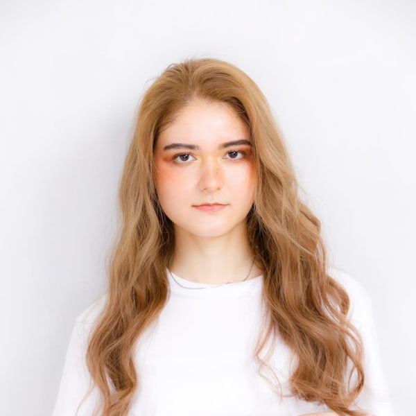 ツヤ髪×波巻きウェーブ