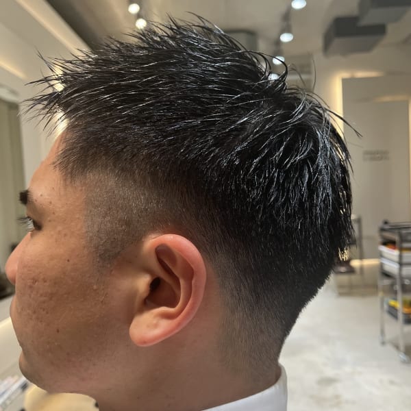 【RISK 飛澤広偉】フェードカット バーバースタイル