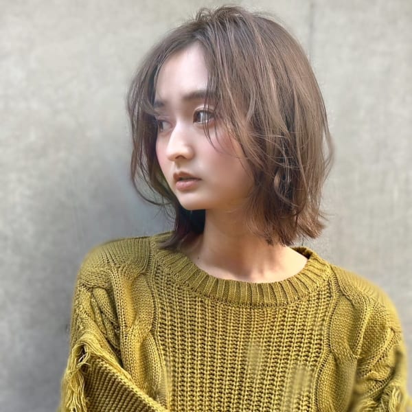 【髪質改善】秋冬シナモンベージュ|LaBless ザ北浜PLAZA《髪質改善/ヘッドスパ/オージュア/メンズ歓迎》