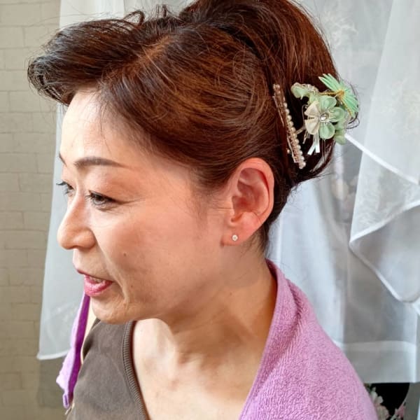 留袖着付け&ヘアセット