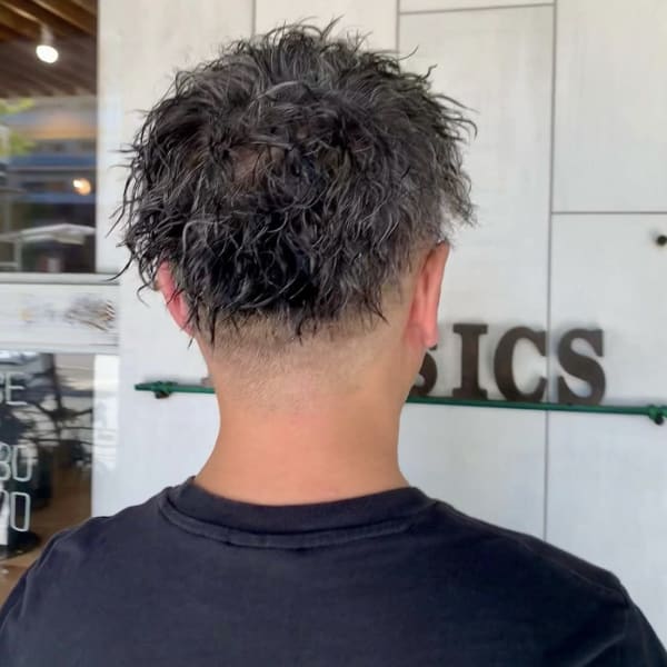 ミ二ツイストパーマ