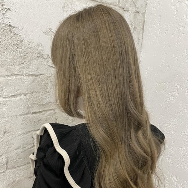 ミルクティーベージュくすみカラー池袋