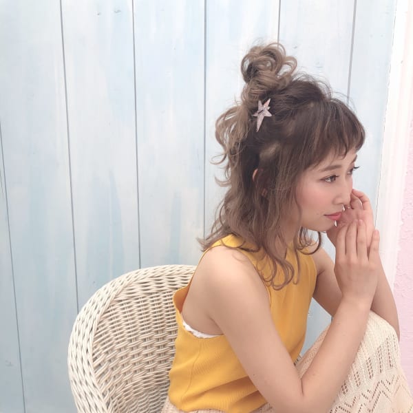 Hair Lounge Uru×セミロング