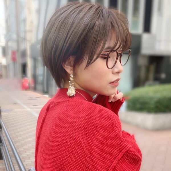 【20代30代人気】コンパクトな洒落感ショート|LaBless ザ北浜PLAZA《髪質改善/ヘッドスパ/オージュア/メンズ歓迎》