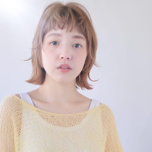 【20代30代人気】柔らかハイトーンボブ×外はね|LaBless ザ北浜PLAZA《髪質改善/ヘッドスパ/オージュア/メンズ歓迎》