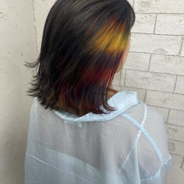レインボーカラー/派手髪【錦糸町北口】