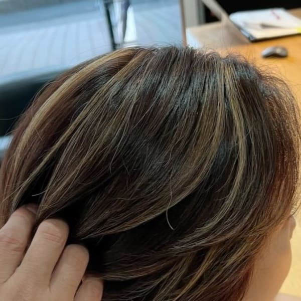 縮毛矯正/髪質改善/白髪染め/白髪ぼかし◆リシェール北越谷店