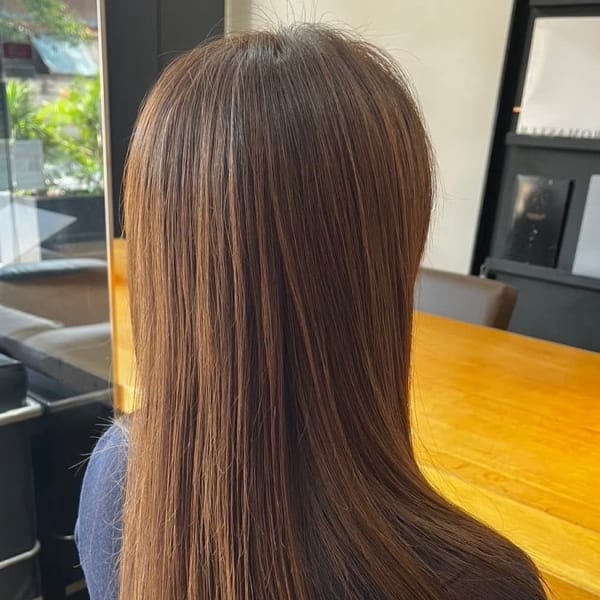 縮毛矯正/髪質改善/白髪染め/白髪ぼかし◆リシェール北越谷店