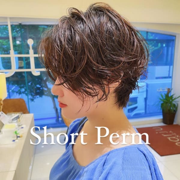 ショートニュアンスパーマ
