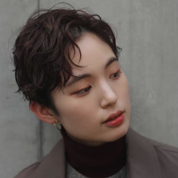 ベリーショートパーマ