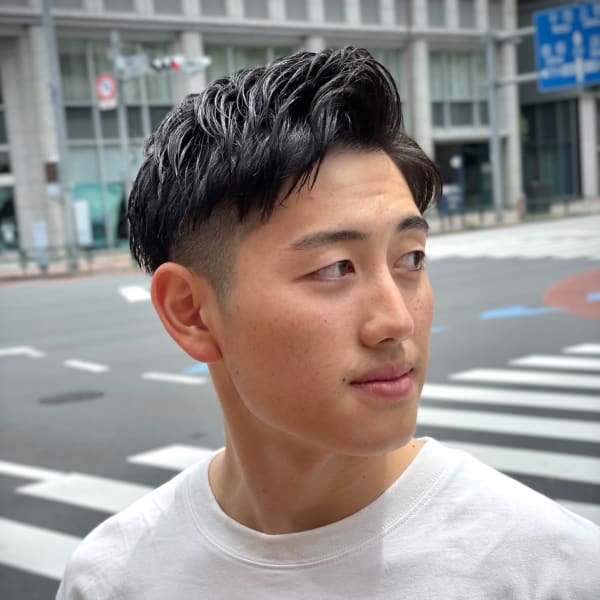 イケイケツーブロックスタイル