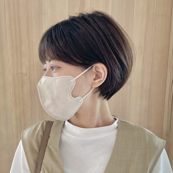 マッシュ風ショート|全席個室型美容室 GALLARIA Elegante各務原店