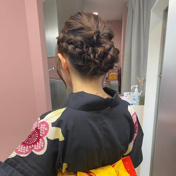 前髪/マチルダボブ/ピンクベージュ/インナーグレージュ/学芸|calm by liko 学芸大学