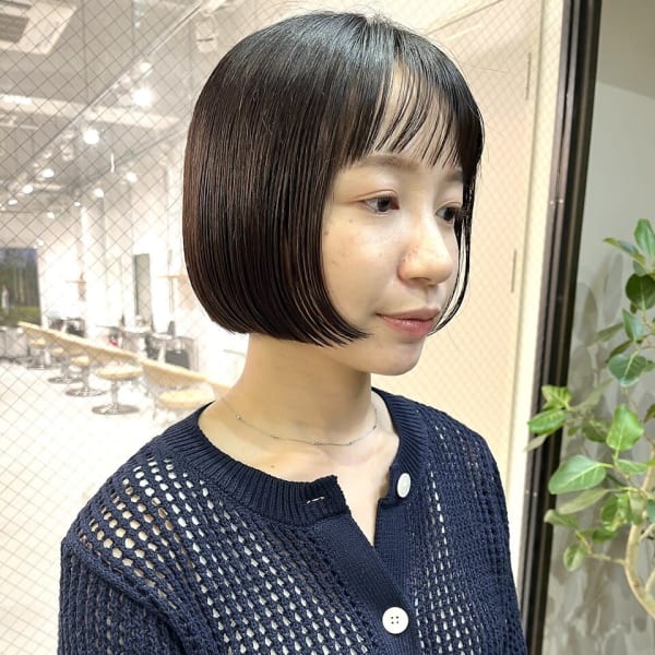 前髪ありボブ|BLANCO 名古屋栄
