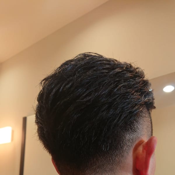 タイトフルアップバングショート 艶感|Branche