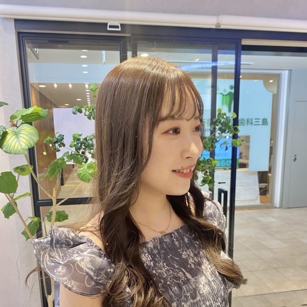 モテる前髪!シースルーぱっつん|ZA/ZA shinjuku