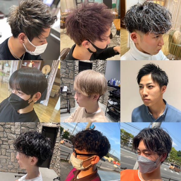 メンズスタイル|髪質改善ヘアエステサロンPolaris佐大前店