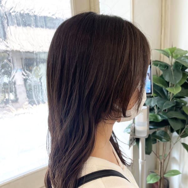 エアリーくびれ大人女子こなれレイヤーカット梅が丘豪徳寺30代