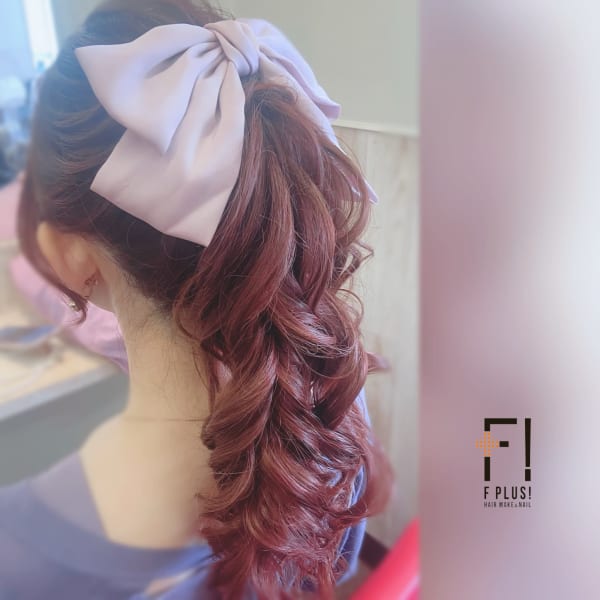hairmake&nail F PLUS!× Liveヘア