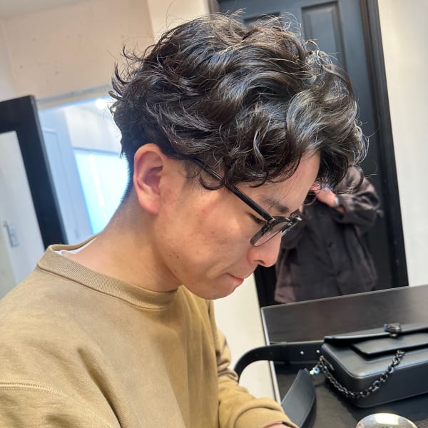 【表参道sheta】メンズスパイラルパーマフェード|sheta 【青山/表参道】