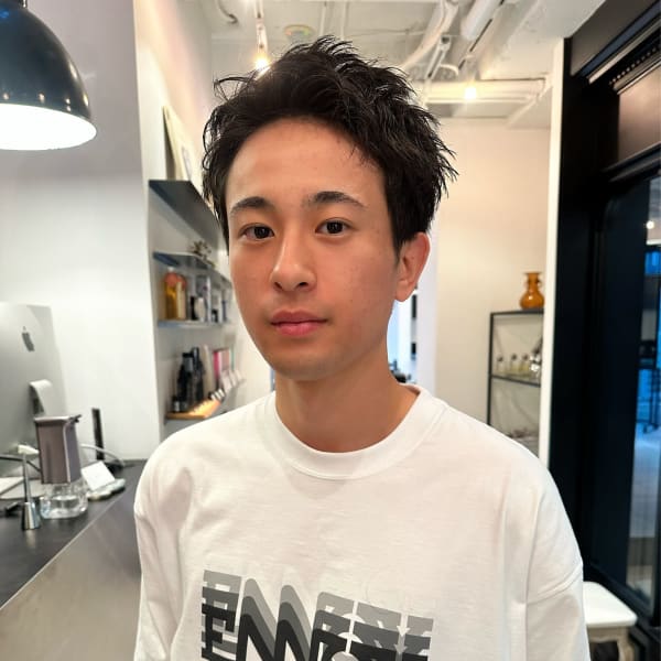 【表参道sheta】メンズスパイキーショートフェード|sheta 【青山/表参道】