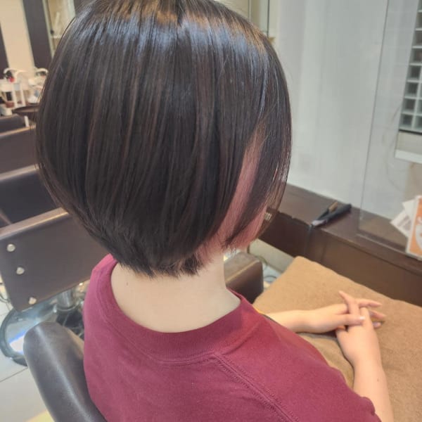 秋的イヤリングカラー