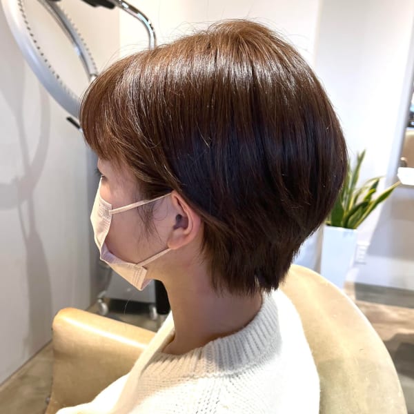 耳かけハンサムショート|Hair&Make OPSIS