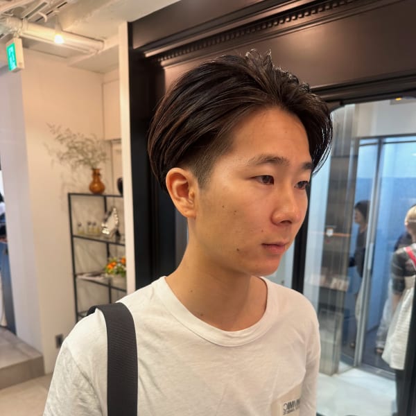 【表参道sheta】メンズかきあげハンサムショート|sheta 【青山/表参道】