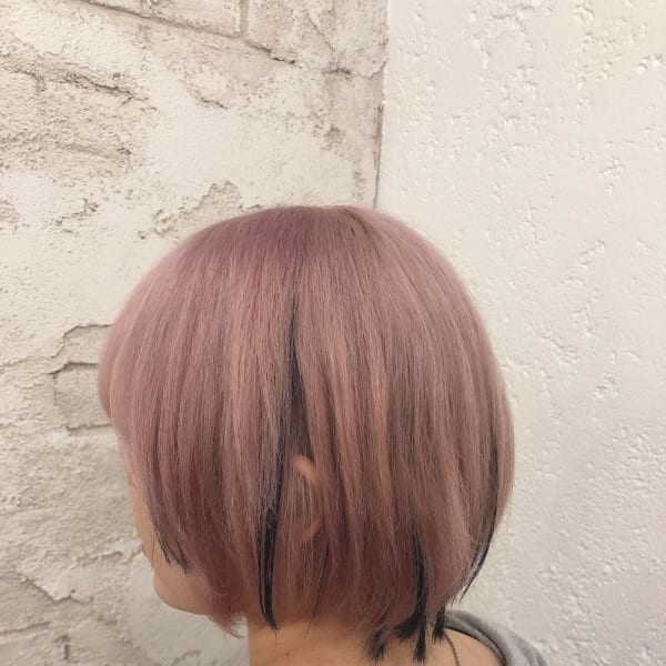 ハイトーン/ホワイトピンク/派手髪/エクステ池袋