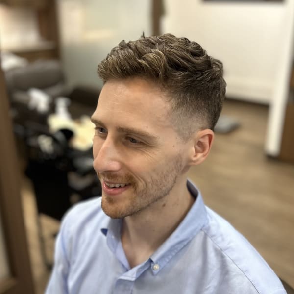 メンズカット×フェード