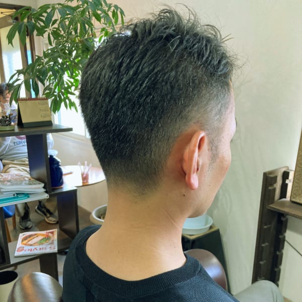 【40代におすすめ】刈上げショート|men's hair salon clarens
