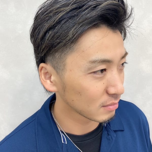 メンズコントラストハイライトカラー|full bloom