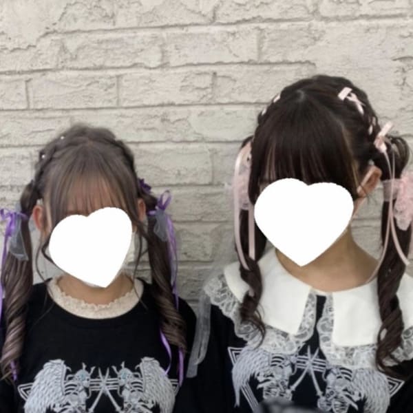 ヘアセット イヤリングカラーエクステ 量産型ヘアメ 6001