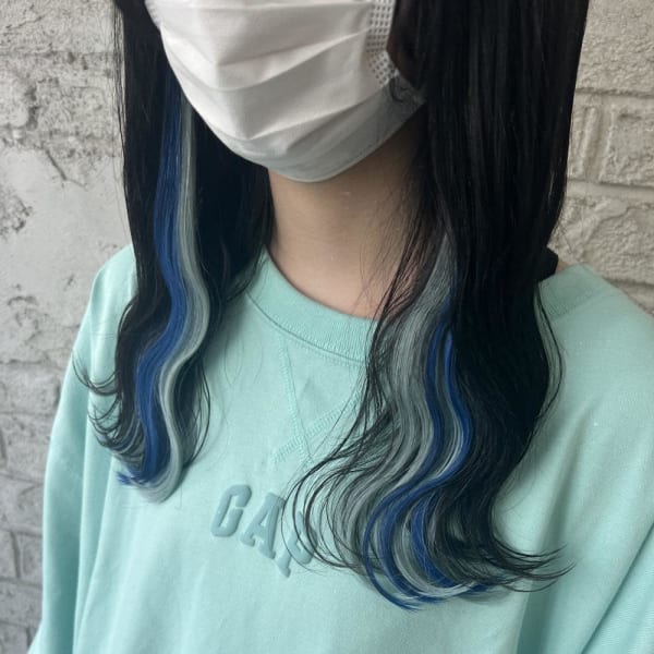 10代20代大人可愛いエクステイヤリングカラー