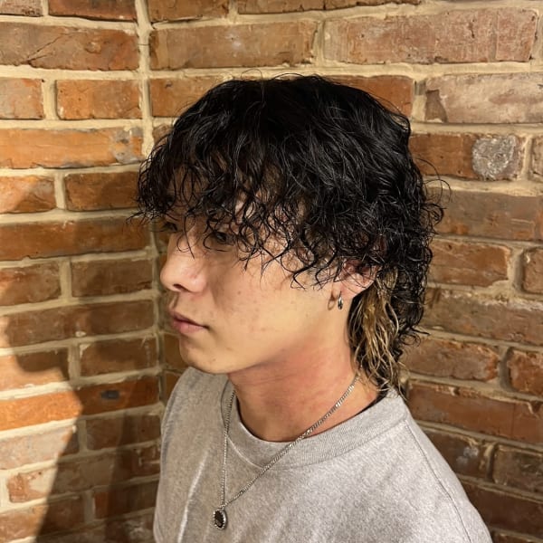 仙台　ウルフ　スパイラルパーマ