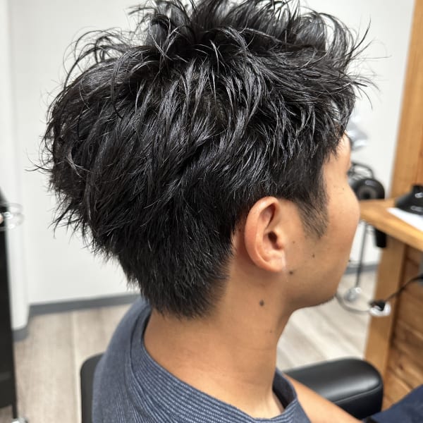 刈り上げないショート