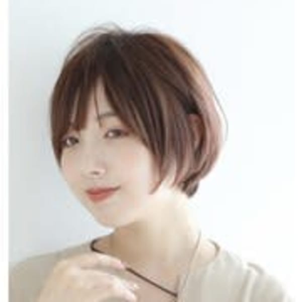 ボタニカルカラー+カット【ショートカット・30代・40代】