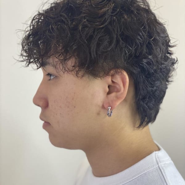 【メンズに人気】【プードル風】スパイラルパーマ|ALEXANDRE OF COLORS TOYAMA