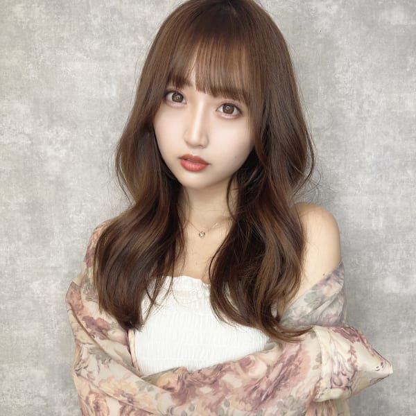 ★くびれ巻きくすみベージュカラー|【シェアサロン】LiVi hair