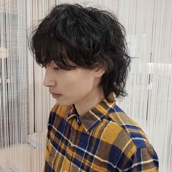 【GiseL】メンズウルフパーマ|GiseL 六本松