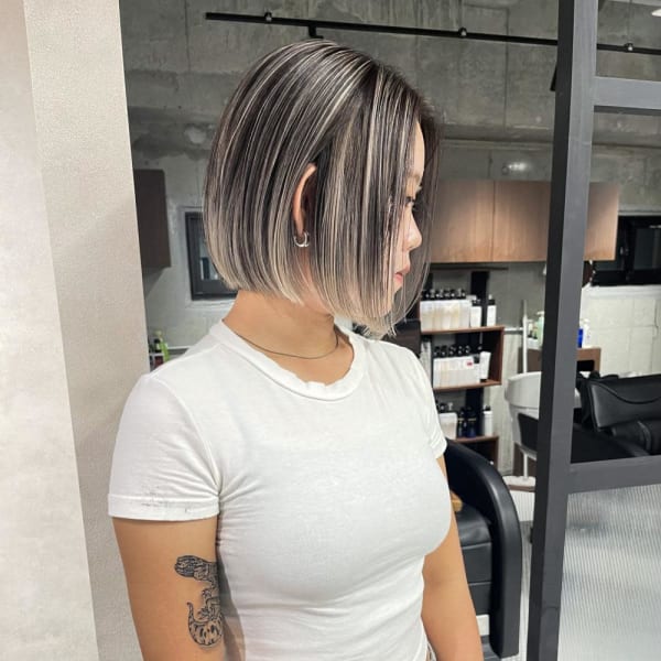 ★スクエアラインBob×バレイヤージュ★