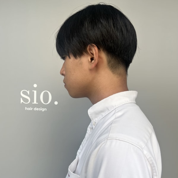 メンズも自然な縮毛矯正