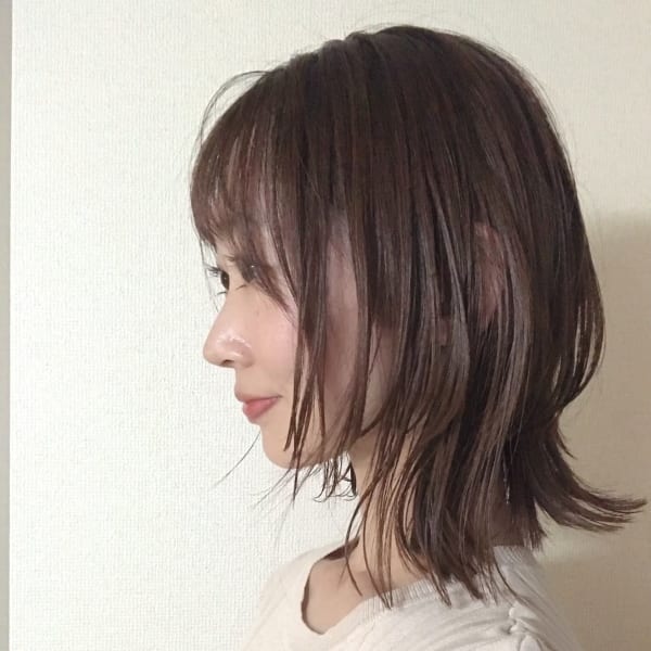 ミディアムスタイル ウルフ