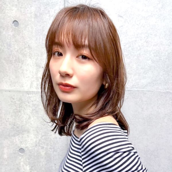 AUBE HAIR bliss 黒崎店×ミディアム|AUBE HAIR bliss 黒崎店【オーブヘアーブリス】