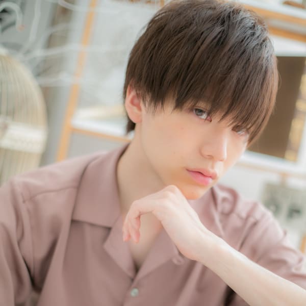 ライト仕上げイノセントカラー無造作ショート ノンジアミンカラ