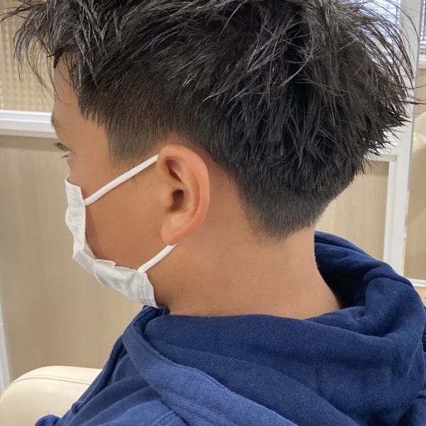 刈り上げマッシュ