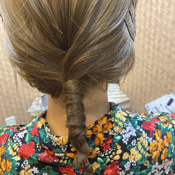 ウィッグアレンジ